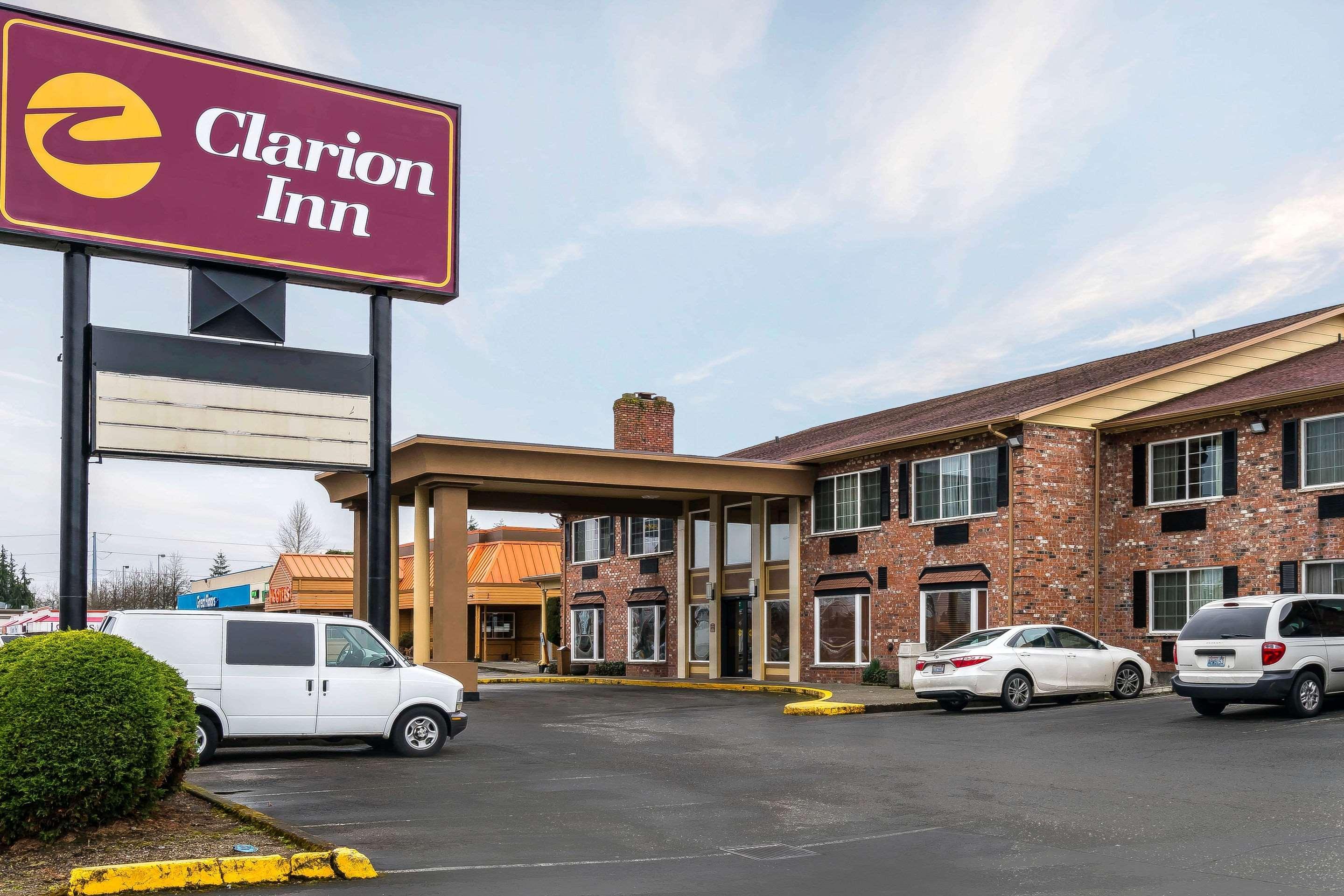 Clarion Inn Near Jblm Tacoma Zewnętrze zdjęcie